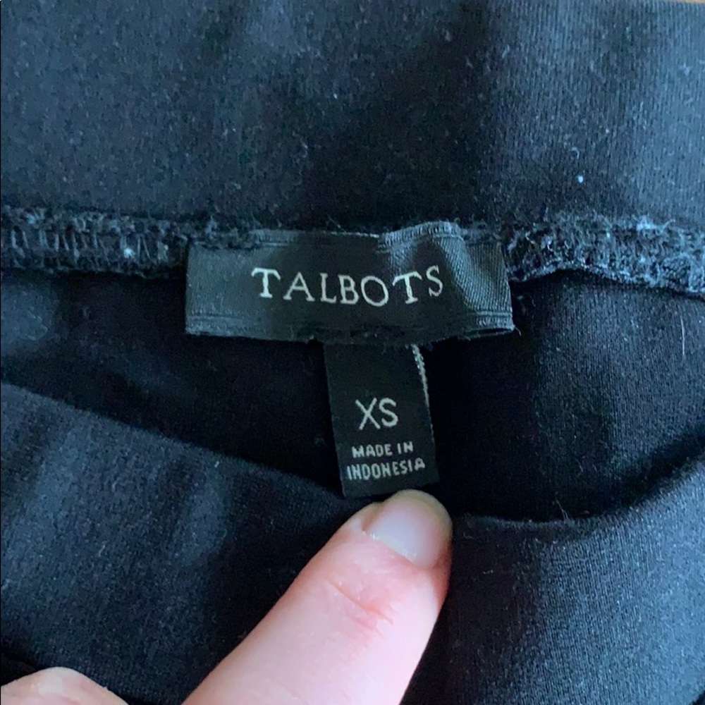 Talbots black legging - Picture 4 of 5